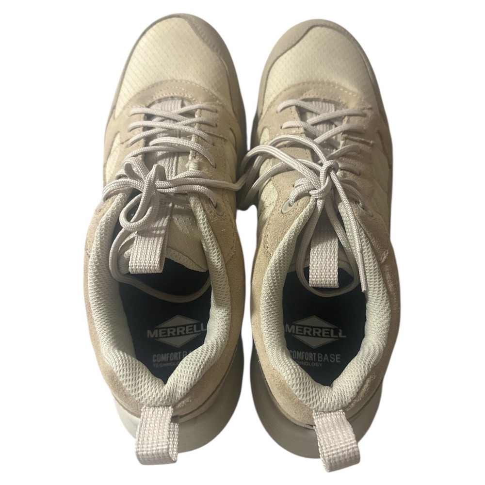 Merrell Alpine Sneaker Carbon Fiber J004621 Mens 9.5M  Beige Athletic Work Shoes - Picture 5 of 5